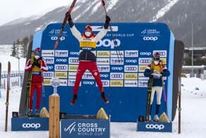 Стало известно, сколько заработал лыжник Большунов по итогам КМ