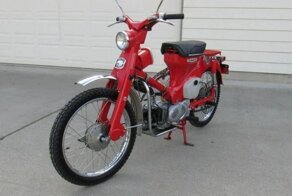 Экскурс в прошлое: мотоцикл Honda Trail 1964 года с очень малым пробегом