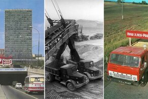 Теплые «ламповые» фотографии с автомобилями прошлого