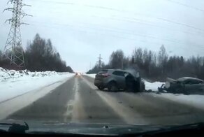Авария дня. Cмертельное ДТП на трассе в Пермском крае