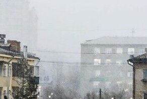 Жители Забайкалья услышали гром во время снегопада