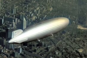 Дирижабль «Гинденбург» с разрешением 4K