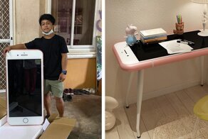 Подросток заказал в интернете дешевый iPhone, а тот оказался столиком в виде смартфона