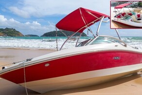 День Дурака пошел не по плану - катер выбросило на берег