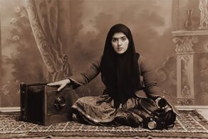 Фотопортреты иранских красавиц в стиле 19 века