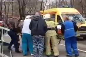 Хирурги проводили операцию во время пожара в Благовещенском кардиоцентре