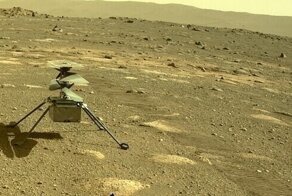 Вертолет-разведчик Ingenuity успешно пережил свою первую ночь на Марсе