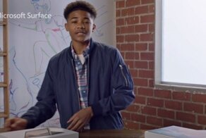 Microsoft продолжает издеваться над Apple iPad Pro  (видео)