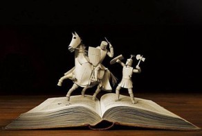 Креатив из книг (29 фото)