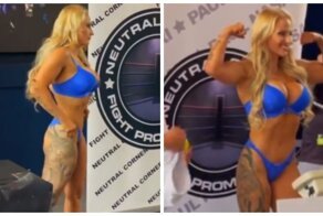 Девушку-боксера обвинили в неуважении к спорту из-за откровенного купальника на взвешивании