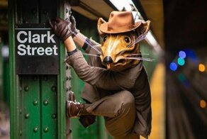 Кого только не увидишь в метро в Нью-Йорке!