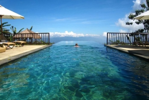 Удивительные бесконечные бассейны (30 фото)