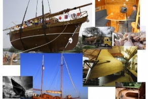 Мини-верфь на заднем дворе (13 фото)