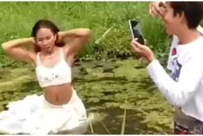 Когда решила поучаствовать в фотосессии у начинающего фотографа