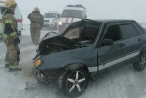 Авария дня. Снежный апрель в Воркуте