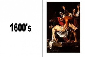 Развитие произведения искусства с каждым столетием (5 фото)