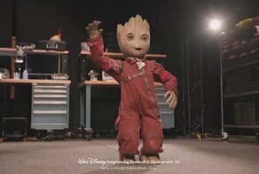 Компания Disney создала танцующего роботизированного Грута