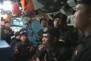 Запись прощальной песни погибших подводников попала в сеть