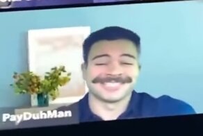 Находчивый мужчина и его работа на удаленке