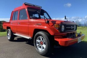 Пикап Toyota Land Cruiser в состоянии «капсулы времени»: краткий обзор очень редкой машины