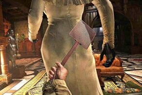 Геймер превратил сцену из игры в жанре хоррор в комедию