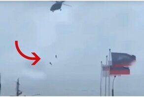 Бойцы СОБРа сорвались с высоты во время учений