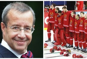 Бывший президент Эстонии предложил отстранить Белоруссию от участия в ЧМ по хоккею 