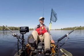 Спасение белки от агрессивных окуней