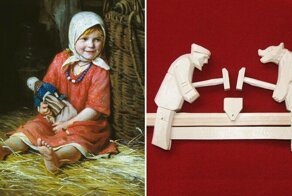 В какие игрушки играли дети русских крестьян