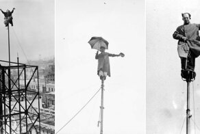 Человек, который сидел на шесте: немного о странной моде в США 1920-х годов