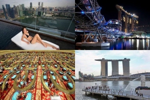 Сингапурский курорт-казино Марина Бэй Сэндс (17 фото)