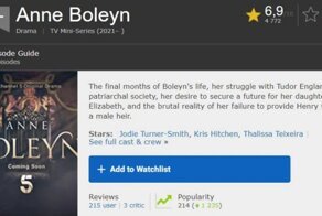 Обнулили, накрутили: киносайт IMDb исправил рейтинг сериала с темнокожей королевой Англии