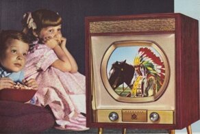 Винтажные телевизоры Motorola из 1950-х