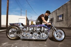 Kiyo’s Garage Galaxy — трехдвигательный мотоцикл для рекордов скорости