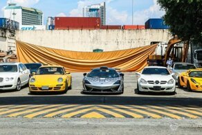 Очень редкий McLaren и другие суперкары уничтожены на Филиппинах