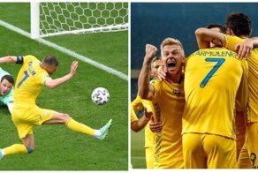 Сборная Украины впервые в истории вышла в плей-офф чемпионата Европы