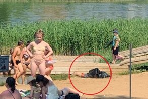 Труп трупом, а пляж - по расписанию: тело утопленника не помешало россиянам купаться и отдыхать