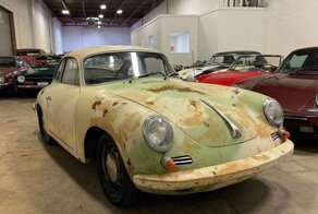 Porsche1963 года, найденный в сарае, простоял 40 лет и все еще способен передвигаться самостоятельно