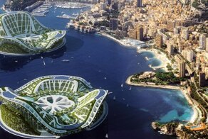 Плавучие экополисы-кувшинки в качестве альтернативы современным городам