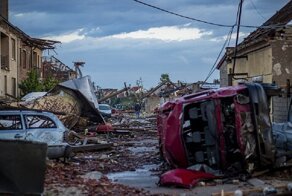 Торнадо налетел на Чехию