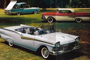 Ford Fairlane 500 Skyliner: первый автомобиль со складной крышей