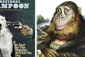 Остроумные обложки журнала National Lampoon 70-х годов