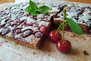 Советский рецепт вишнево-шоколадного десерта (из журнала «Работница»)