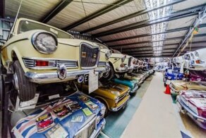 Самая большая в мире коллекция классических британских автомобилей из Новой Зеландии