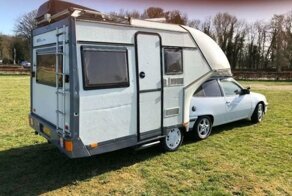 Причудливый и необычный автодом Heku Car Camp на базе Opel Kadett