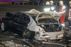 Авария дня. Гонщик на BMW столкнулся с Toyota