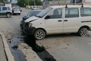 Авария дня. Отчаянная попытка повернуть из Южно-Сахалинска