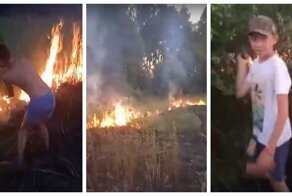 В Тульской области мальчишки три часа тушили пожар и надеялись на подмогу