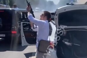 В Одессе чеченцы устроили стрельбу посреди дороги и тут же были задержаны