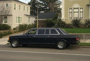 Редкая версия Mercedes W123: «Бюджетный» лимузин малосерийного производства